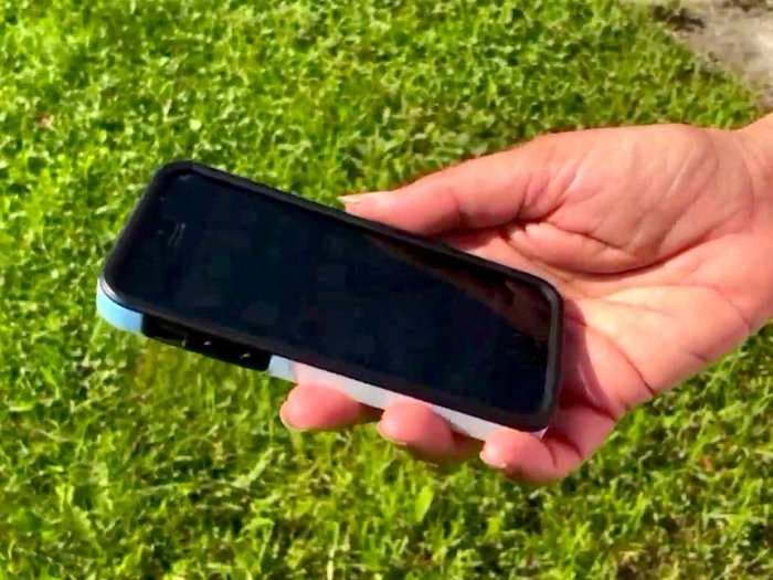 A woman dropped her iPhone 1,000 feet from a plane and then found it hours later in perfect working order