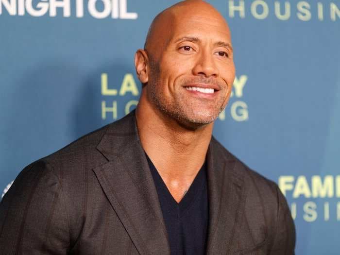 The Rock was the highest-paid actor in the history of Forbes' Celebrity 100 for this year's list at $124 million