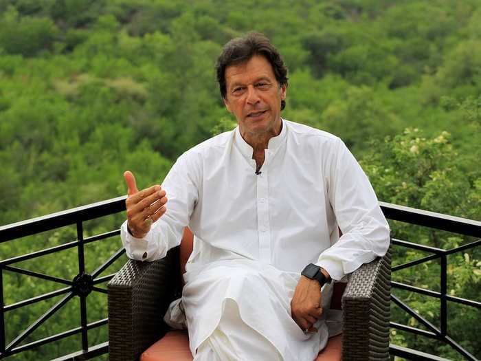 Meet Imran Khan, Pakistan's likely next prime minister who was his country's biggest sports star, a notorious playboy, and married his 3rd wife before ever seeing her face