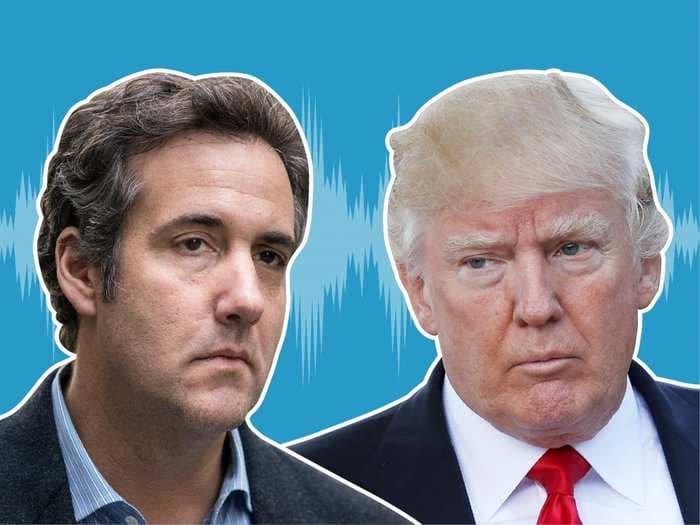 People think Trump is saying one of 3 things on the bombshell Michael Cohen tape, and the answer could have significant ramifications for what's next