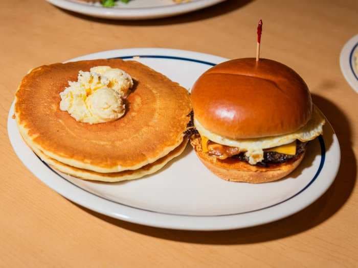 IHOP's burger sales quadrupled after its controversial IHOb name change