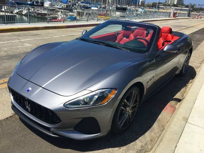 We drove a gorgeous $160,000 Maserati convertible with a Ferrari engine around LA to see if it's worth the money - here's the verdict