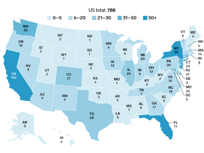 7 maps and charts show the state of abortion access in America