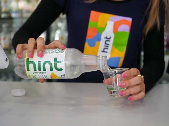 There's a 'water bar' in San Francisco that will pour you shots of fruit water, not booze - take a look inside