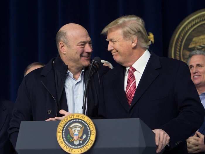 Gary Cohn: The Trump administration's $100 billion tax cut idea was 'killed in 30 seconds or less'
