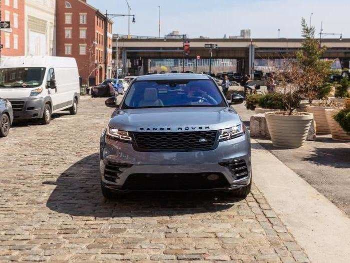 We drove a $90,000 Range Rover Velar SUV that's taking on rivals from Mercedes and BMW - here's what it was like