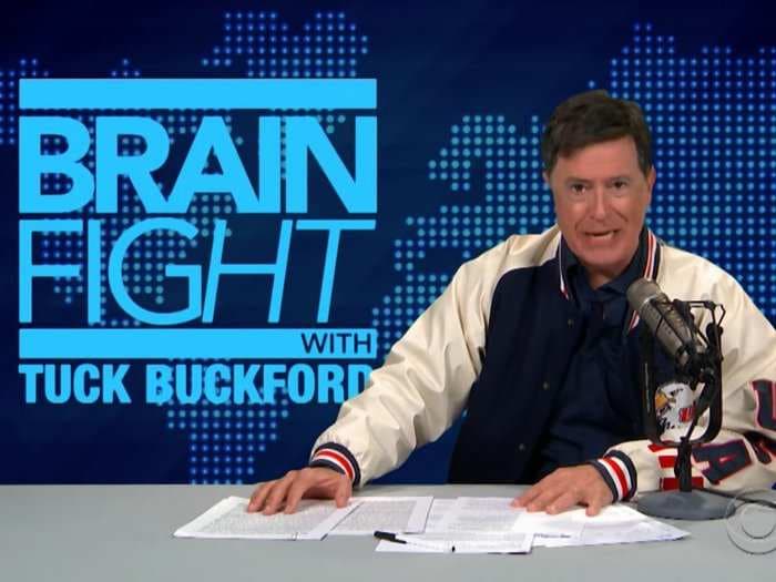 Stephen Colbert mocks Infowars' Alex Jones for getting banned by Silicon Valley 'soy flakes'
