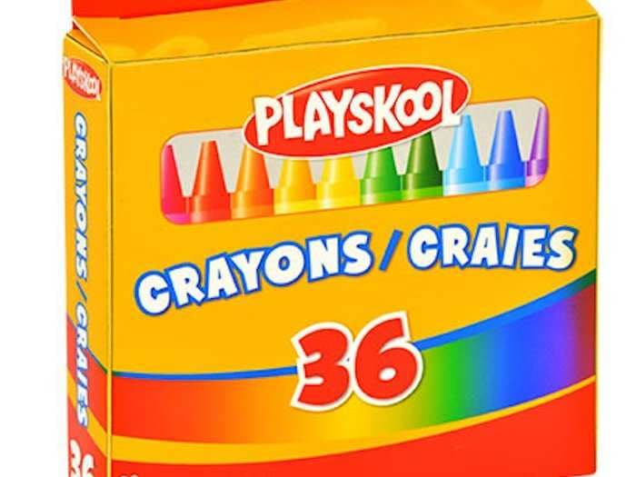 Asbestos has been found in Playskool crayons sold at Dollar Tree