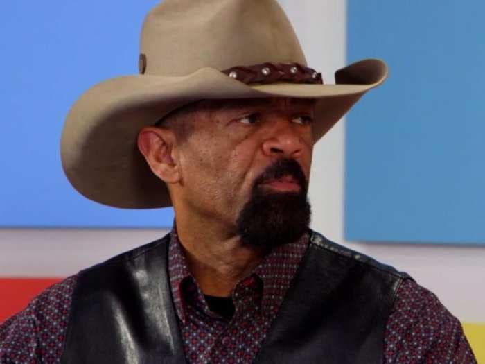 Sheriff David Clarke told Sacha Baron Cohen 'you don't want to take sides' on fascists in 1930s Germany