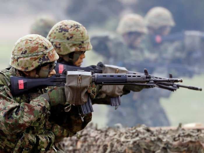 Japan activated an elite marine unit for the first time since World War II to counter China - and it's getting ready for its first naval exercise