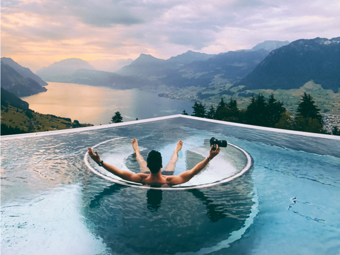 A 5-star boutique hotel in Switzerland with a world-famous infinity pool no longer has to pay for advertising, thanks to Instagram