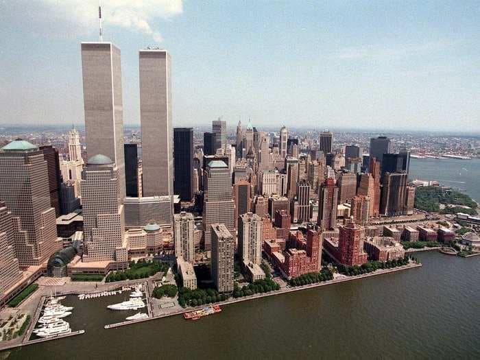 Photos show how dramatically the World Trade Center site and Manhattan's skyline have transformed since the 9/11 attacks