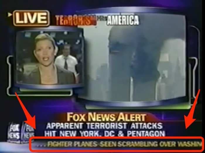 One of the biggest innovations in cable news history is a result of 9/11