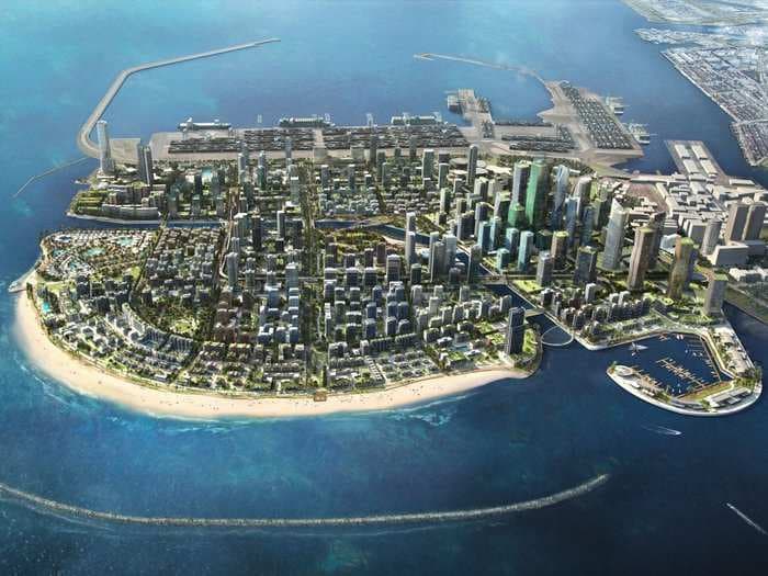 Sri Lanka is building a $15 billion metropolis to rival cities like Hong Kong and Dubai