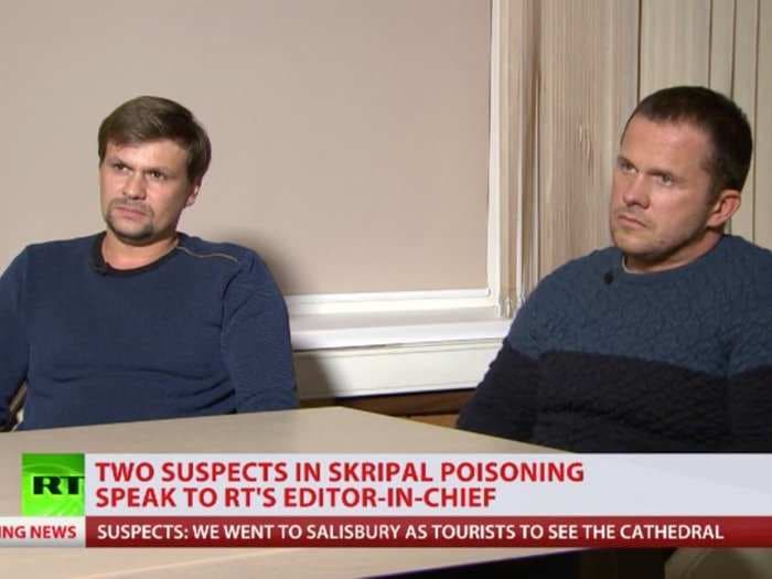 2 Russians accused of attempted nerve agent assassination in England say they were only there to see the cathedral