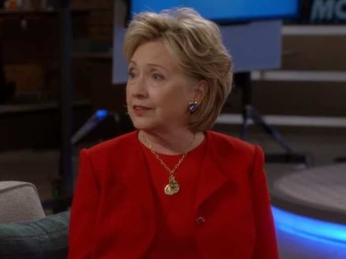 Hillary Clinton made a surprise cameo in the premiere of the 'Murphy Brown' reboot