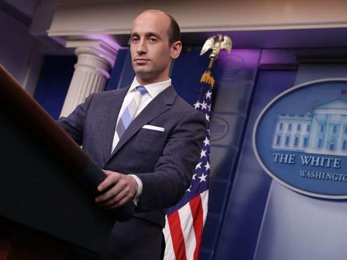 Stephen Miller's third grade teacher who said he ate glue as a kid has been suspended