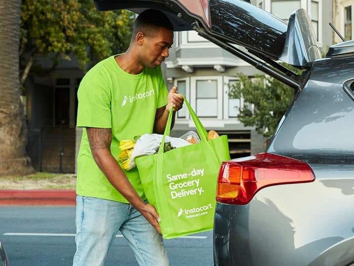 Instacart crashed late Sunday, leaving furious shoppers waiting all night for deliveries that never arrived