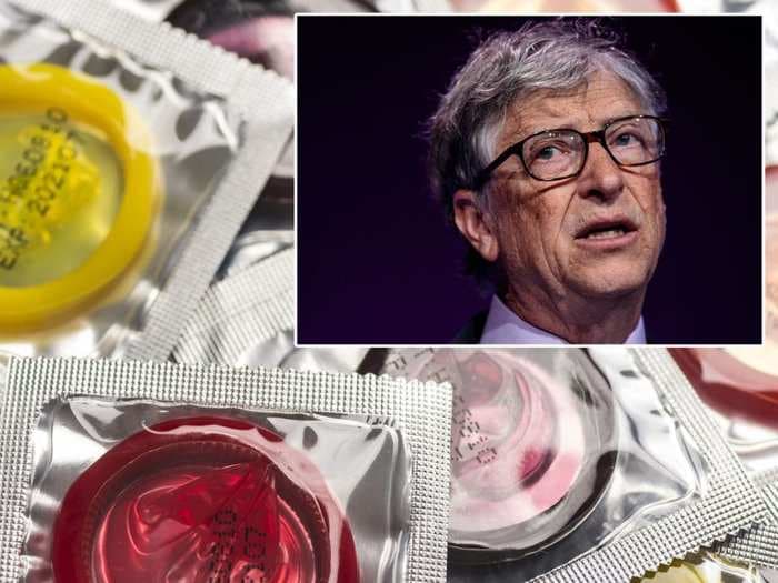 Scientists invented a new self-lubricating condom with money from Bill Gates - and it could help fight sexual-transmitted disease
