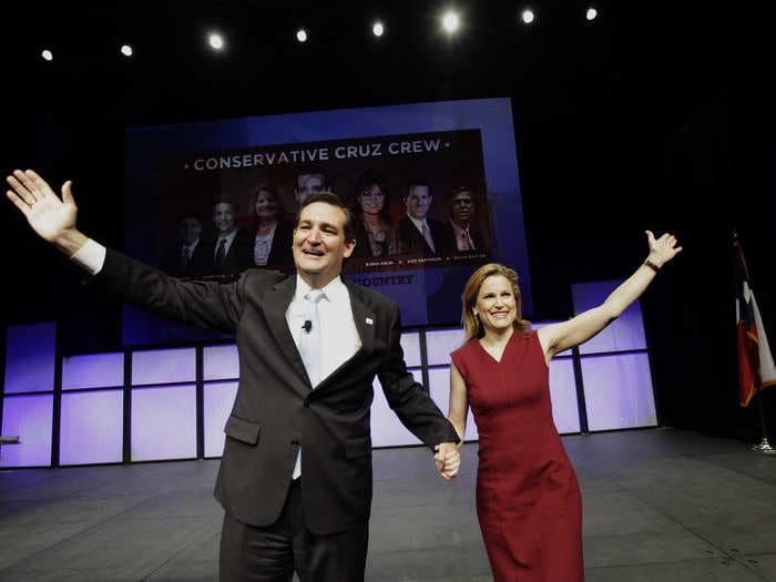 Inside the marriage of Washington power couple Ted and Heidi Cruz, who played Aladdin's 'A Whole New World' at their wedding and spend most of their time in separate states