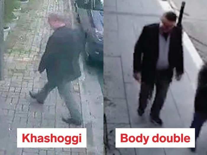 Saudi officials admit they brought a body double for Khashoggi, but say it was for kidnapping him, not murder