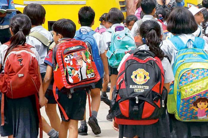 Neither are children weightlifters nor school bags load containers: Backpacks of Indian kids have gotten so heavy that a law needs to be passed to limit their weight