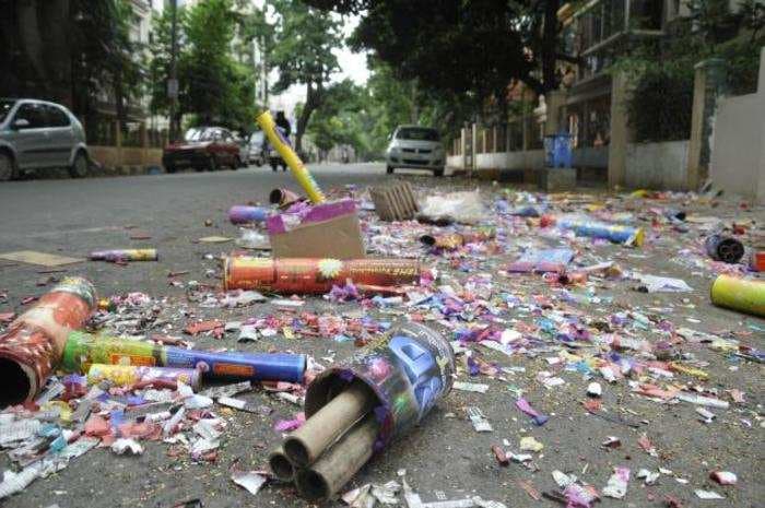 The rest of India can burst normal fireworks, but its national capital is restricted to staying ‘green’