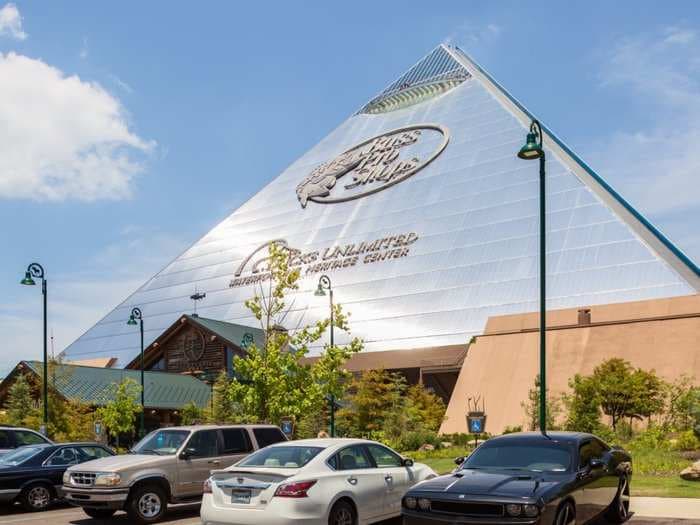 We stayed in one of the largest pyramids in the world, a Bass Pro Shops-owned lodge filled with alligators, swamps, and rumors of an ancient curse. Here's what it was like.
