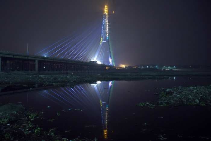 The Indian capital’s new ‘Eiffel Tower’ is supposed to a be structure that says ‘Namaste’