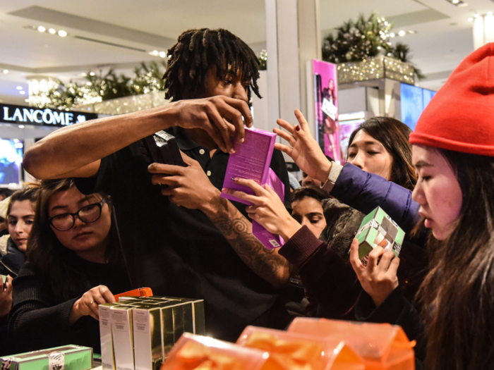 Photos show what 'Black Friday' looks like around the world