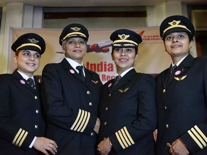 In India, women rule the skies with the highest share of female pilots in the world