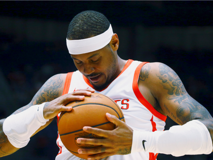 Carmelo Anthony never turned into the player the NBA world expected, and now his career has taken an ugly final turn
