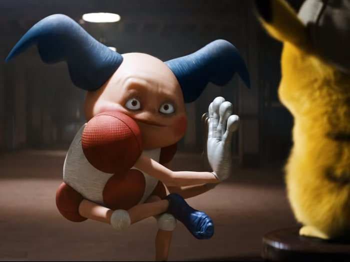 The new 'Detective Pikachu' movie trailer features cute and creepy 'real-life' versions of Pokemon - here they all are