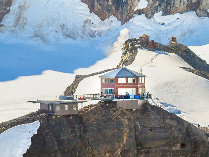 For $25,000 a night, you can rent a luxury chalet that sits on top of a glacier in a remote part of Alaska