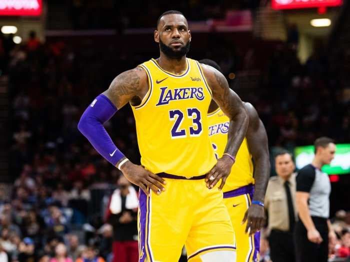 LeBron James' move to the Lakers is having one negative effect on the NBA - it's killing TV ratings