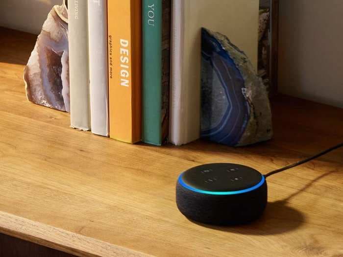 The all-new Echo Dot was the number one most purchased item on Amazon this weekend