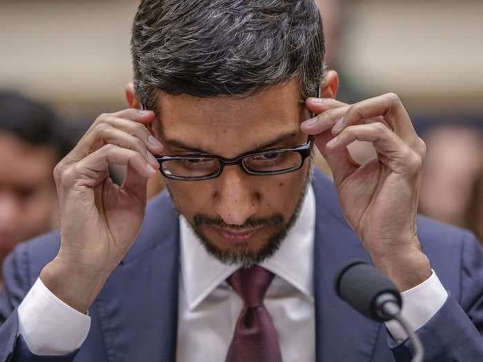 After having to explain to Congress that Google doesn't make the iPhone, Google's CEO says it needs to talk with Washington more