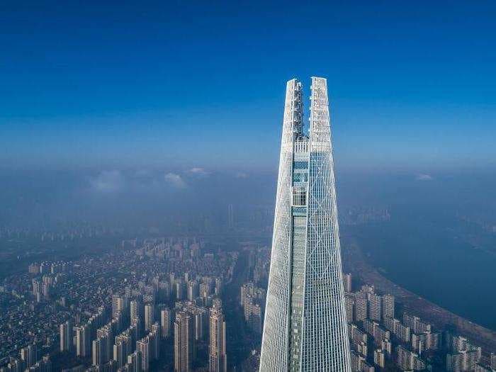 The most impressive skyscraper of 2018 has the fastest elevator in the world. Take a look.