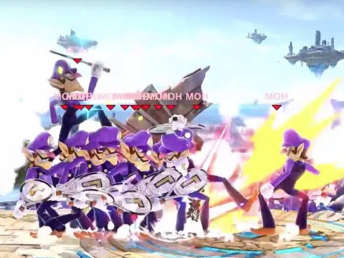 A horrific glitch in Nintendo's huge new 'Smash Bros.' game unleashes an infinite stream of Nintendo characters