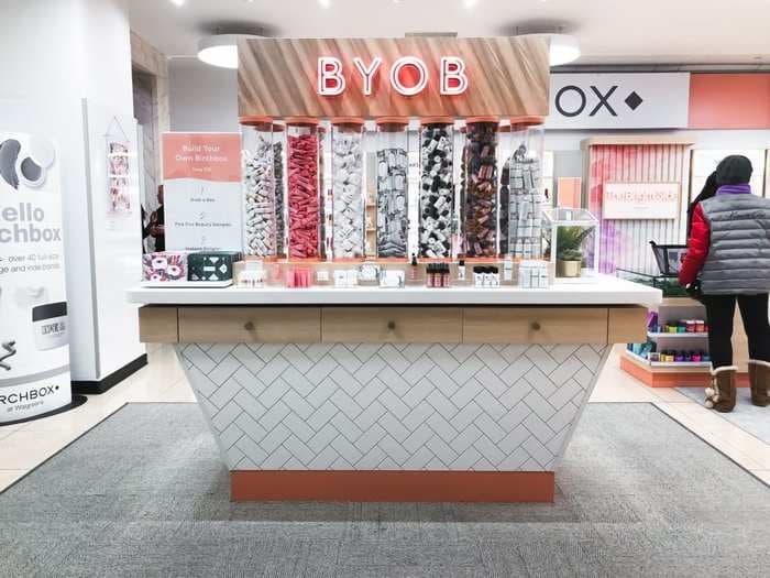 This major beauty subscription-box company is opening its own stores inside Walgreens. Here's what it's like to shop there.