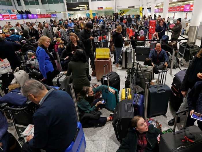 London's second-largest airport reopens after being shut down again because of a drone sighting