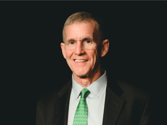 Retired 4-star general Stanley McChrystal says handing his resignation letter to President Obama taught him a profound lesson about failure