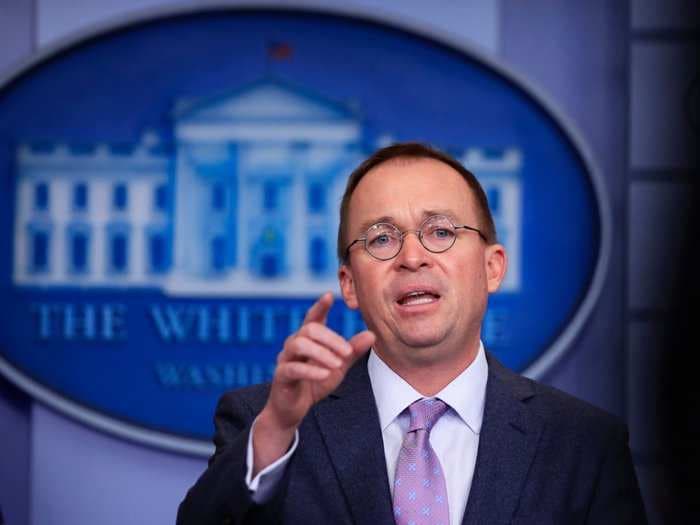 Acting chief of staff Mulvaney says shut down negotiations have stalled: 'we're back at square one'