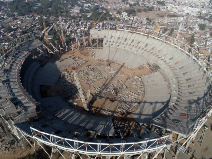 India is building the world’s largest cricket stadium–bigger than the one in Melbourne