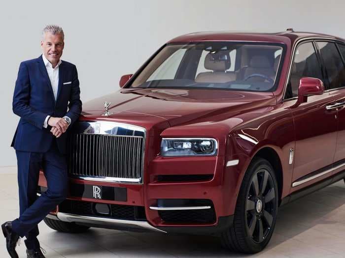 Rolls-Royce's CEO explains how his company just set a new all-time record for sales of its ultra-luxury cars