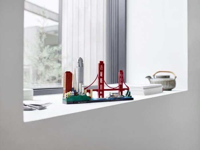 LEGO's new San Francisco skyline includes a model of the $1 billion Salesforce Tower - take a look at the set