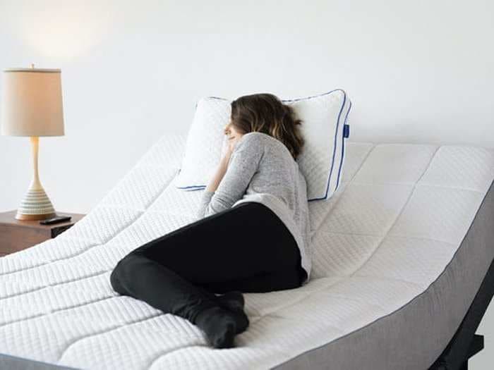 I sleep on an adjustable bed frame that has a massage function and a zero gravity setting - and yes, it's a game changer