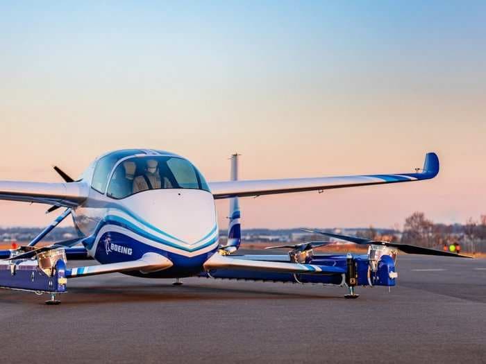 Boeing's self-flying car has taken its first flight