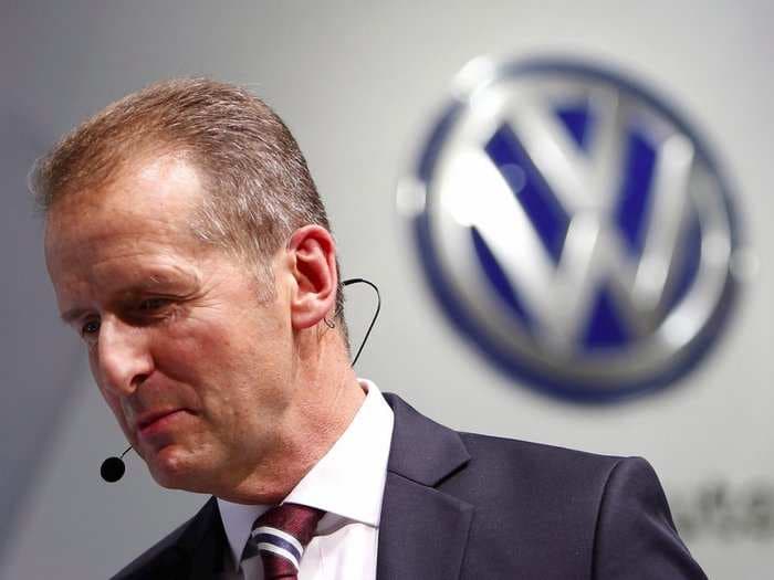 Volkswagen CEO warns Trump's trade war is crushing demand for autos - and it's making the first quarter 'difficult'