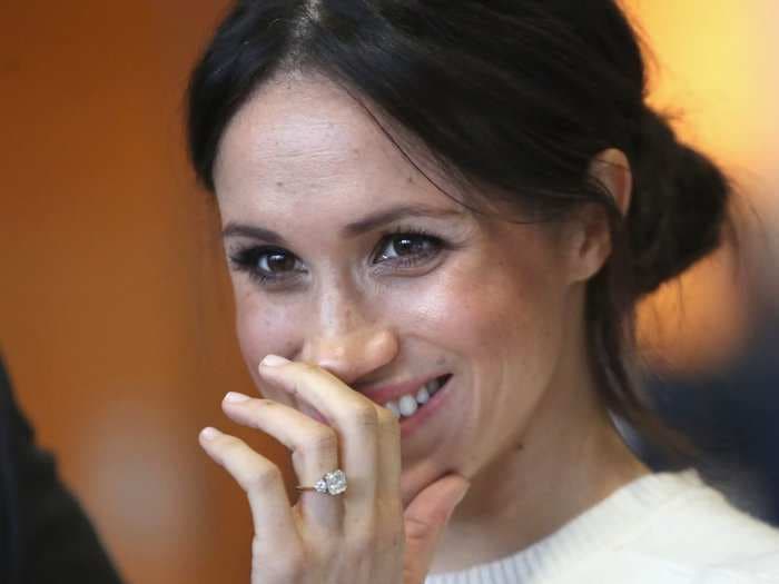 A bespoke jeweller says Meghan Markle has caused a 'stratospheric rise' in the popularity of trinity engagement rings